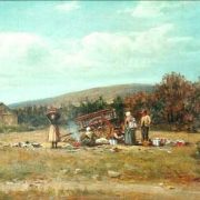 Allan Ramsay - Pauzerend reisgezelschap - NL Antiques