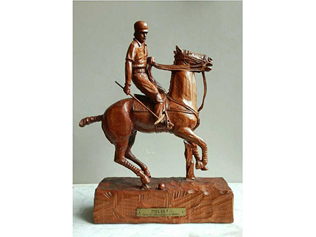 Hector Garbati – Polospeler op paard
