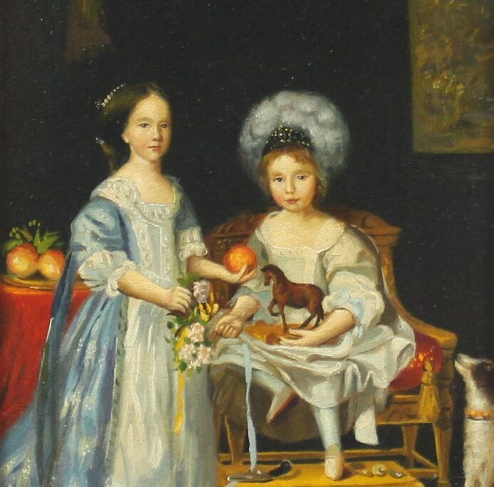 Twee adelijke kinderen| (naar) John Michael Wright | 1617-1694 | De Baanhoeve | NL Antiques