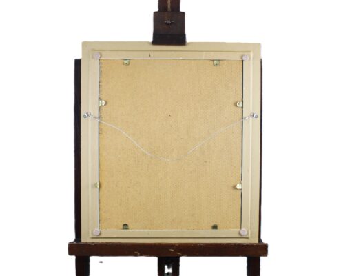 Schilderij | Woestijnlandschap met havik | Wim Mast de Gooijer | 1942-2020 , De Baanhoeve, NL Antiques